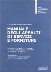 Manuale degli appalti di servizi e forniture