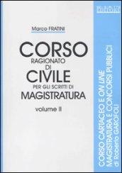 Corso ragionato di civile per gli scritti di magistratura