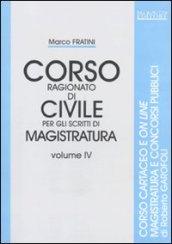 Corso ragionato di civile per gli scritti di magistratura