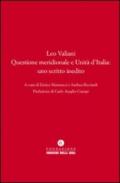 Questione meridionale e Unità d'Italia