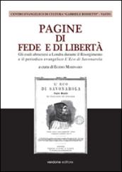 PAGINE DI FEDE E DI LIBERTA'