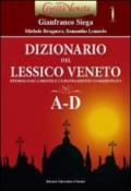 Dizionario del lessico veneto etimologicamente e curiosamente commentato: 1