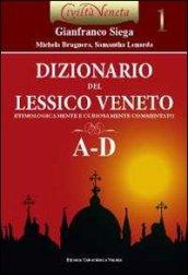 Dizionario del lessico veneto etimologicamente e curiosamente commentato: 1