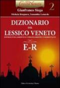 Dizionario del lessico veneto etimologicamente e curiosamente commentato: 2