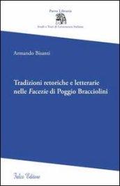 Tradizioni retoriche e letterarie nelle facezie di Poggio Bracciolini