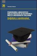 Panorama linguistico delle facoltà di economia nelle Università italiane. Statistiche e considerazioni (alla viglia della nuova riforma di cui al D.M. 270/04)