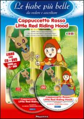 Cappuccetto rosso. Ediz. italiana e inglese. Con CD Audio. Con DVD