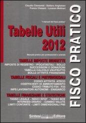 Tabelle utili 2012. Manuale pratico per professionisti e aziende