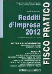 Redditi d'impresa 2012