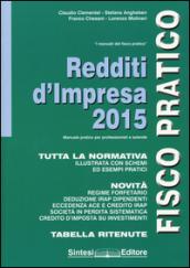 Redditi d'impresa 2015