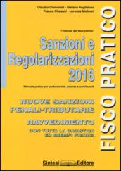 Sanzioni e regolarizzazioni 2016