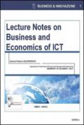 Lecture notes on business and economics of ICT