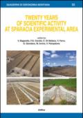 Twenty yeras of scientific activity at Sparacia experimental area