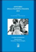 Annuario della filosofia italiana 2010. L'ultima generazione
