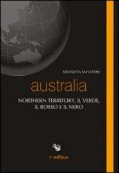 Australia. Northern territory, il verde, il rosso e il nero