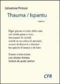 Thauma/Ispantu. Testo sardo e italiano
