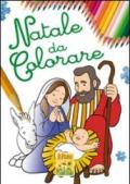 Natale da colorare. Verde