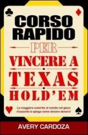 Libro Corso Rapido Texas Hold'em