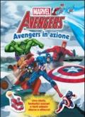 The Avengers in azione. Con adesivi