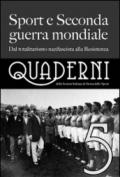 Quaderni della società italiana di storia dello sport: 5