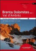 Brenta Dolomites. Val D'Ambiez. 165 classic and modern rock routes. 1.