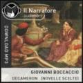 Decameron (Novelle scelte). Audiolibro. Formato digitale download MP3