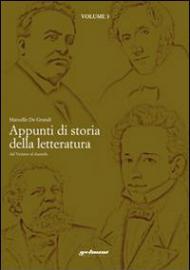 Appunti di storia della letteratura. Dal Verismo al duemila