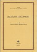 Memoria di Paolo Sambin (1913-2003)