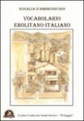 Vocabolario ebolitano-italiano