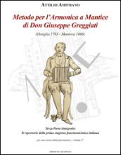 Metodo per l'armonica a mantice di don Giuseppe Greggiati (Ostiglia 1793-Mantova 1866). 2.