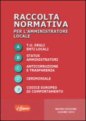 Raccolta normativa per l'amministratore locale