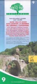 Carta n. 9. Basse valli di Lanzo, alto Canavese, La Mandria, val Ceronda e Casternone