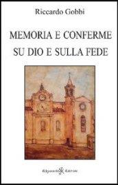 Memoria e conferme su Dio e sulla fede