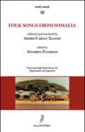 Folk songs from Somalia. Ediz. multilingue