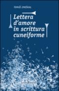 Lettera d'amore in scrittura cuneiforme