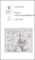 Lettere a Giovanna Bemporad. 1940-1943