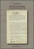 Analisi dello Statuto Albertino e le costituzioni del primo '800