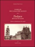 Famiglie dei Casali del Manco. Pedace dal XI al XX secolo. Storia e fondazione dei casali. 2.