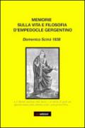 Memorie sulla filosofia d'Empodocle gergentino. Domenico scinà 1838