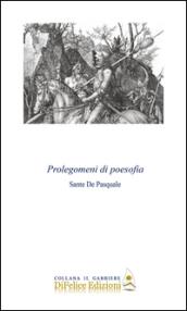 Prolegomeni di poesofia
