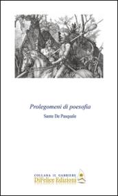 Prolegomeni di poesofia