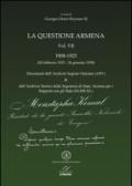 La questione armena 1908-1925: La QUESTIONE ARMENA Vol. VII - 1908-1925 - Documenti ASV & SS.RR.SS.: 7