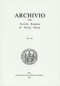 Archivio della Società romana di storia patria. Vol. 141