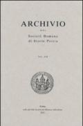 Archivio della Società romana di storia patria: 135