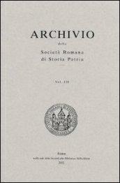 Archivio della Società romana di storia patria: 135