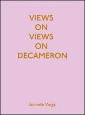 Views on views on Decameron. Artist book by Jorinde Voigt. Ediz. illustrata