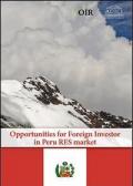 Opportunities for foreign investor in Perù RES market