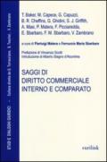 Saggi di diritto commerciale interno e comparato