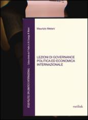 Lezioni di governance politica ed economica internazionale