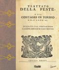 Trattato della peste. O sia contagio a Torino dell'anno 1630